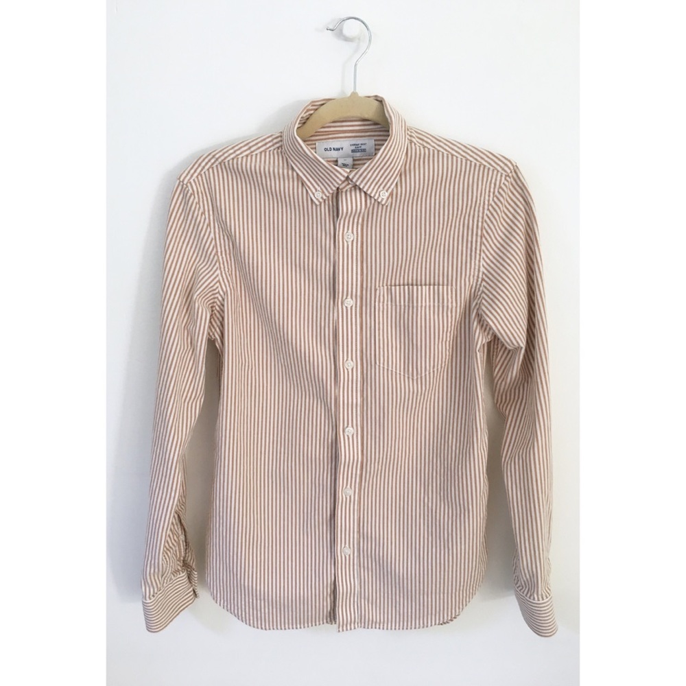 Old Navy | striped slim fit Everyday Shirt | XS
